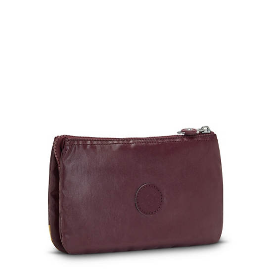 Kipling Creativity Extra Large Metallic Wristlet Táska Bordó | HU 2066SG